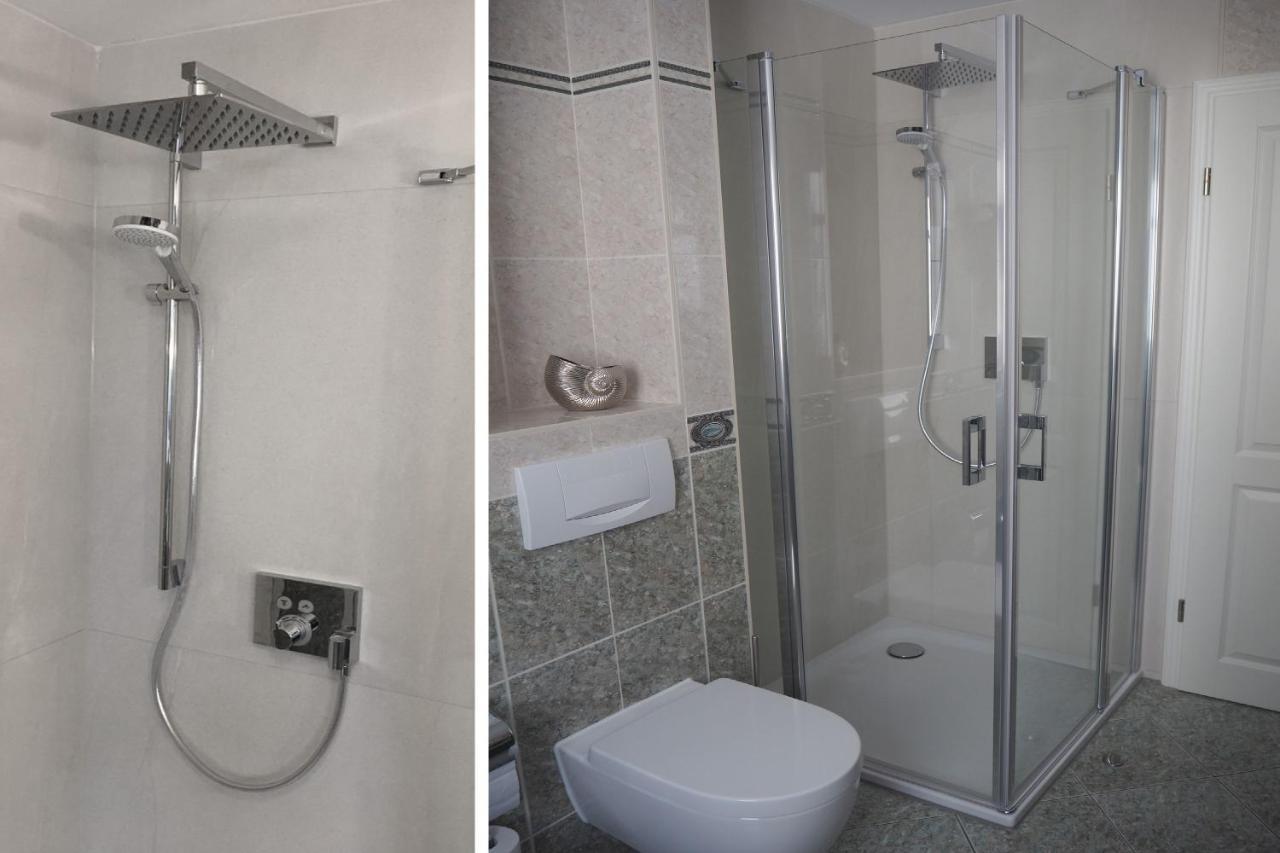 Mit Meerblick Und Balkon, Gratis Nutzung Vom Ahoi Erlebnisbad Und Sauna In Sellin - Meeresblick Fewo 35 เกอเรน ภายนอก รูปภาพ