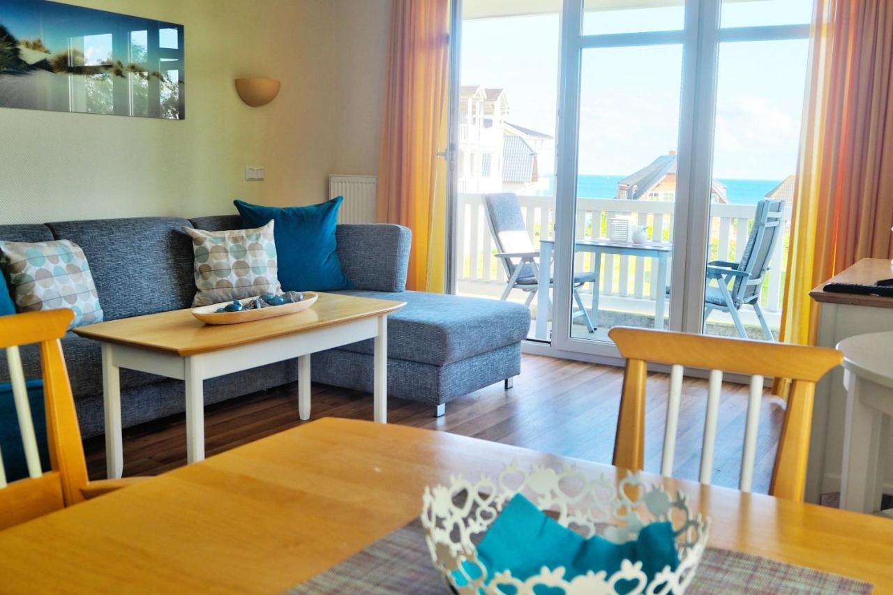 Mit Meerblick Und Balkon, Gratis Nutzung Vom Ahoi Erlebnisbad Und Sauna In Sellin - Meeresblick Fewo 35 เกอเรน ภายนอก รูปภาพ