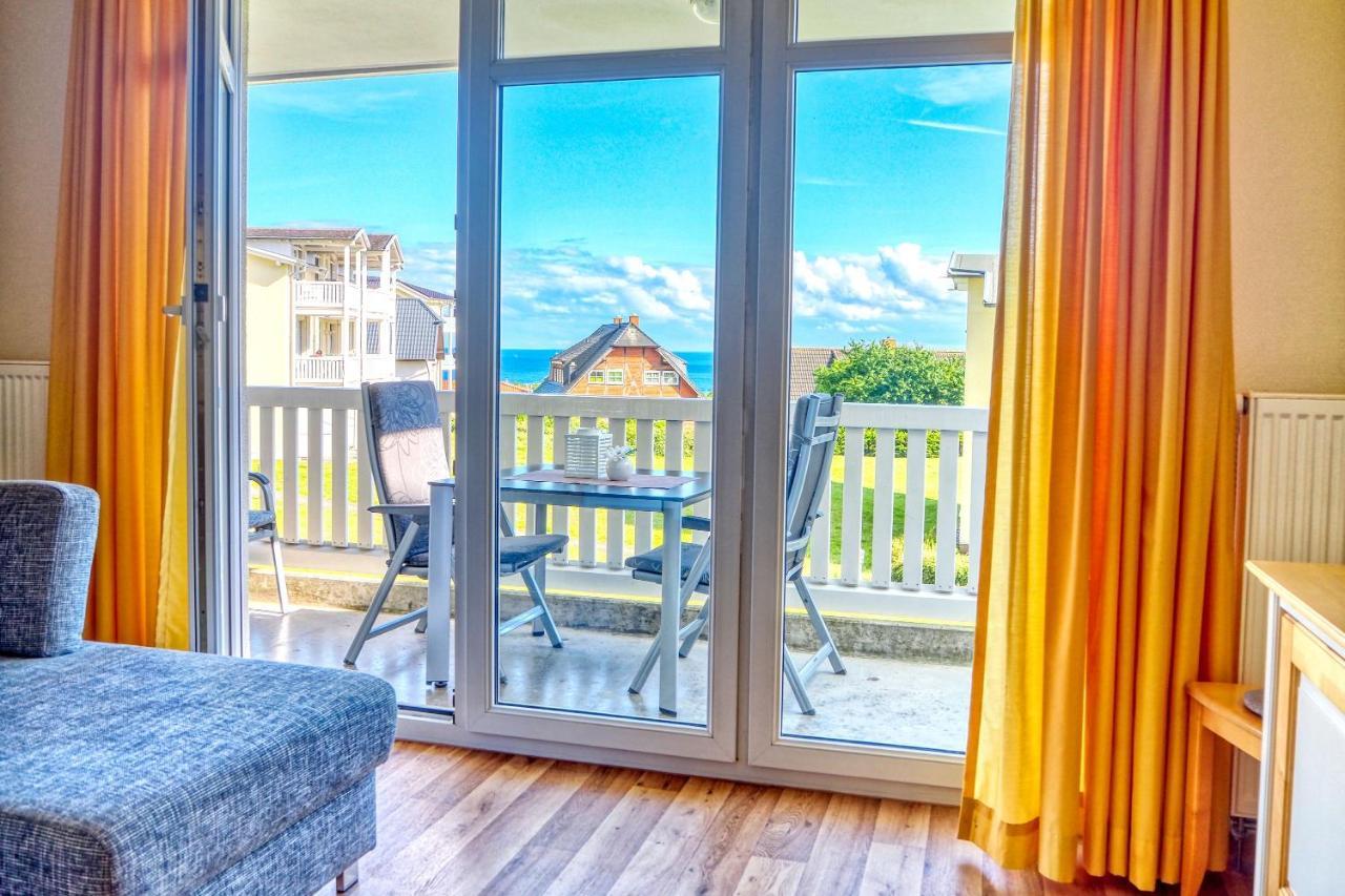 Mit Meerblick Und Balkon, Gratis Nutzung Vom Ahoi Erlebnisbad Und Sauna In Sellin - Meeresblick Fewo 35 เกอเรน ภายนอก รูปภาพ